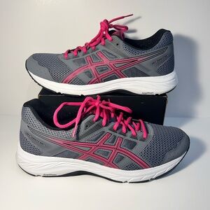 Asics Gel Contend 5 Women’s Running Shoes Sneakers Size 10.5 Pink Gray Comfort